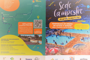 Aberta a temporada na sede campestre